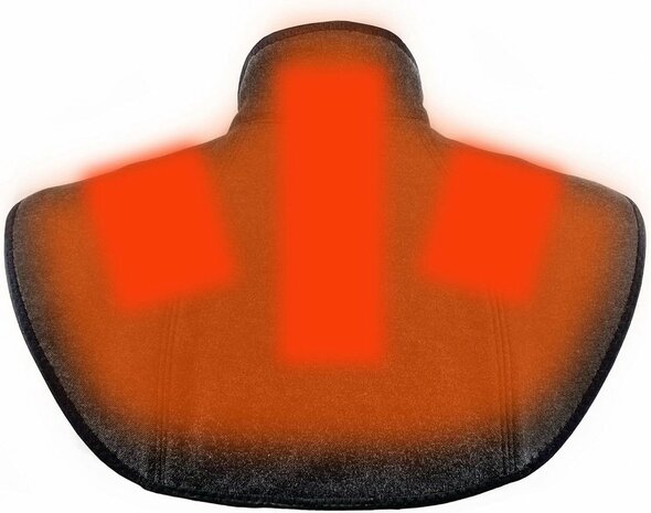 Thermrup Verre Infrarood Warmtekussen op Accu voor Nek &amp; Schouders - Mobiel met 3 Temperatuurstanden - Maat (L) - 15W Verwarmingsvermogen - 3000mAh Li-Po batterij